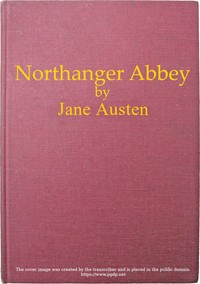 Northanger Abbey cover