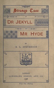 The strange case of Dr. Jekyll and Mr. Hyde cover